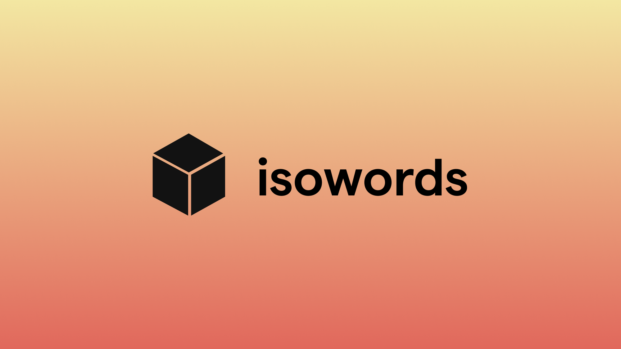 isowords